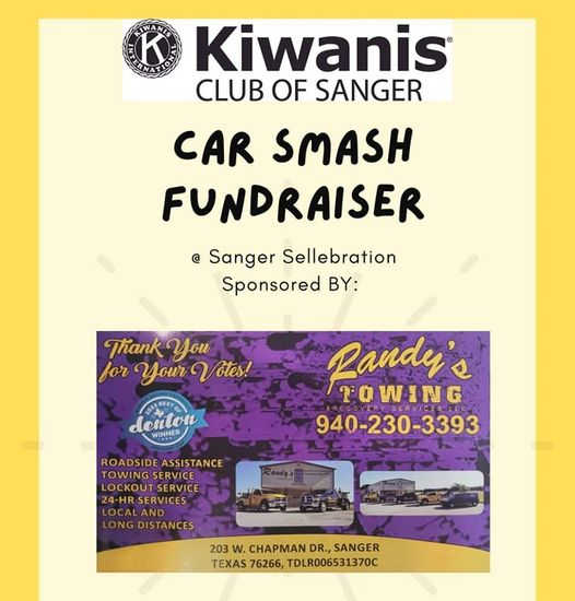 Randy's Towing and Recovery Service Sanger Sellabration Kiwanis