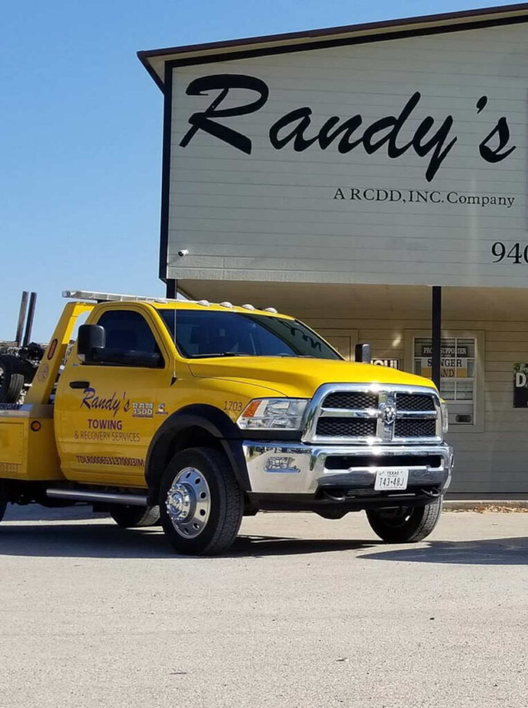 Randy's Towing and Recovery Service Sanger Denton Texas